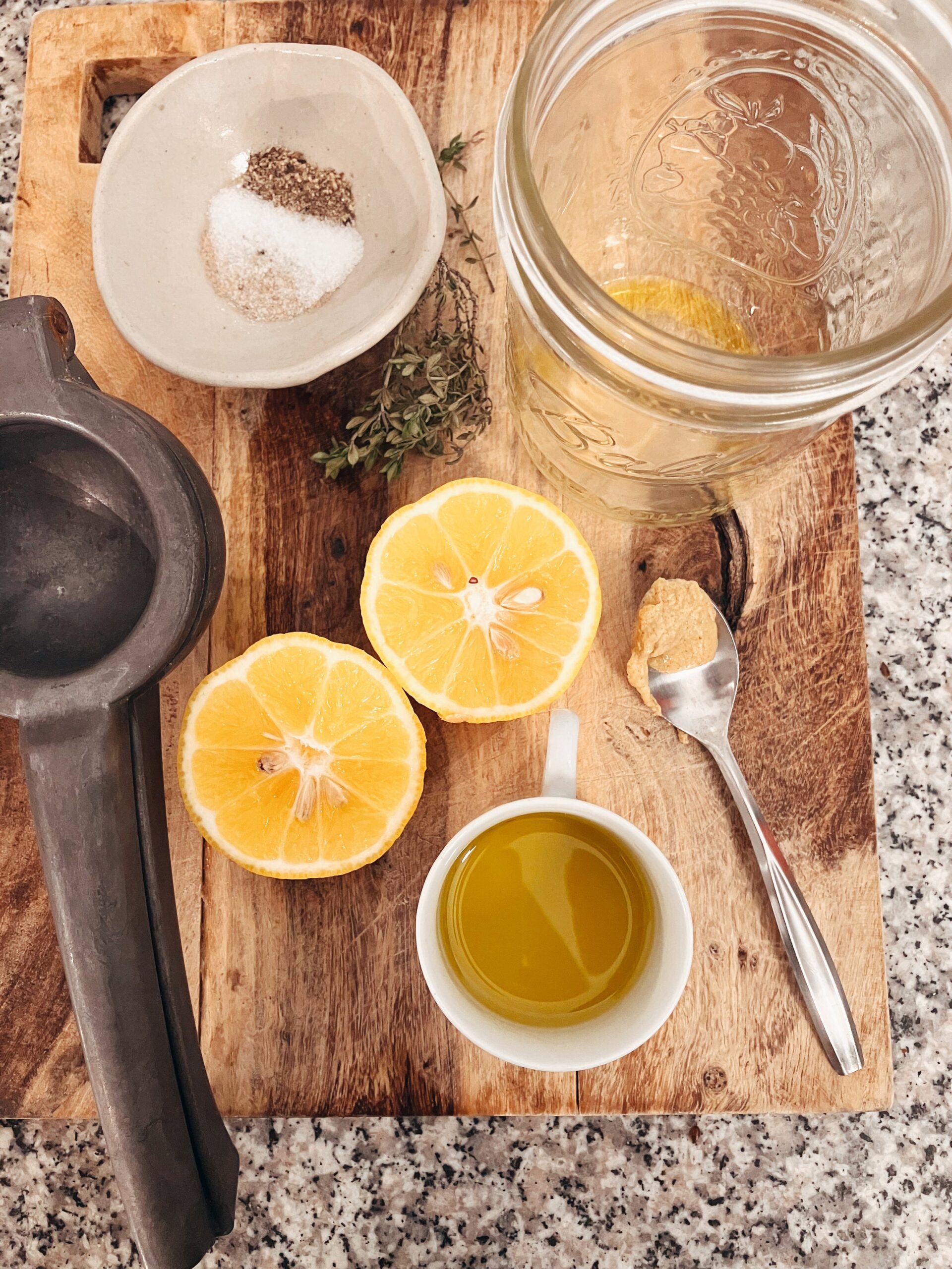 Lemon Vinaigrette Dressing Ingredients