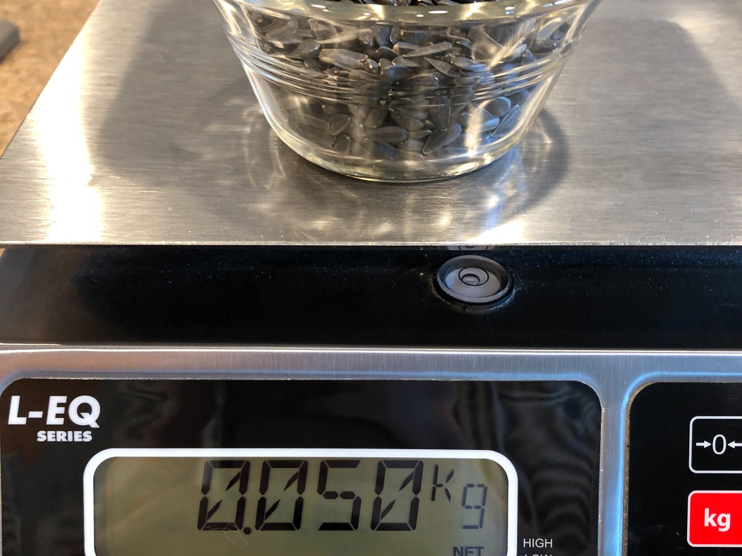 Measuring Sunflower Shoots Seeds