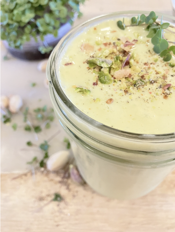 Kale Microgreens Mango Lassi Recipe